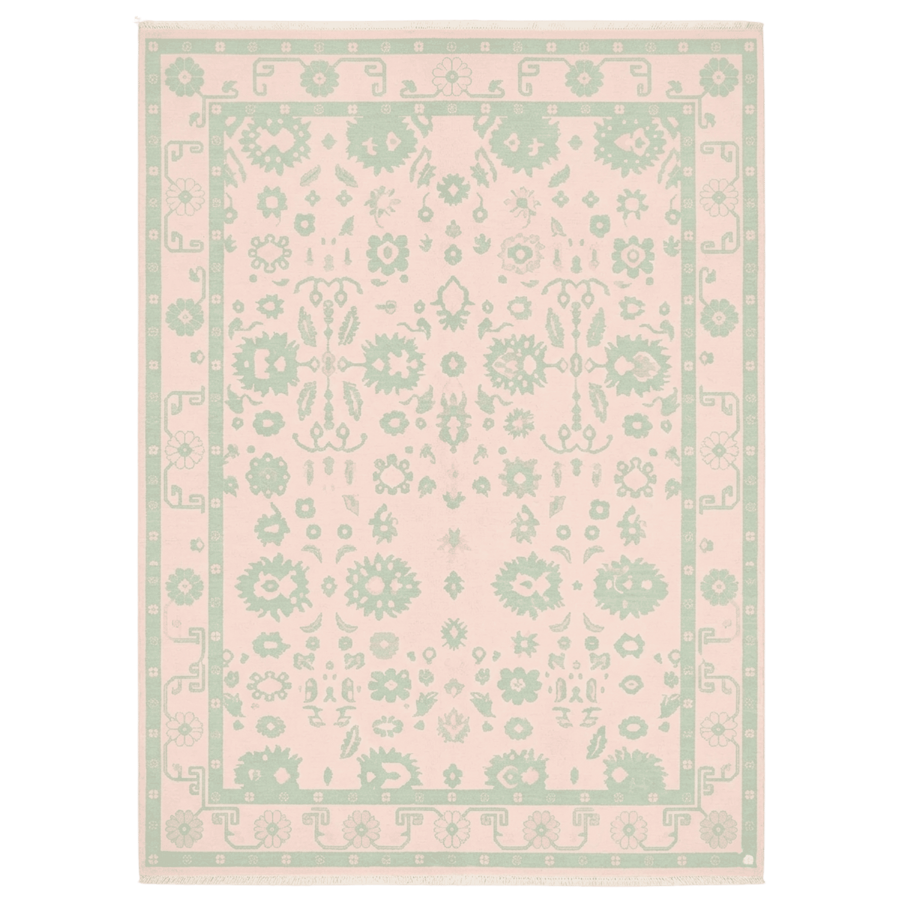 Crimson Woven Mirage Hand Knotted Rug