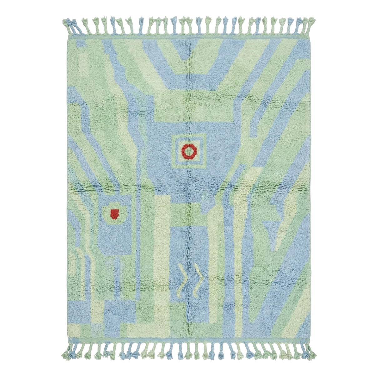 Cyber Meadow Moroccan Shag Rug