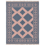 Desert Lattice Hand Knotted Rug