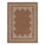 Desert Mosaic Weave Hand Knotted Rug