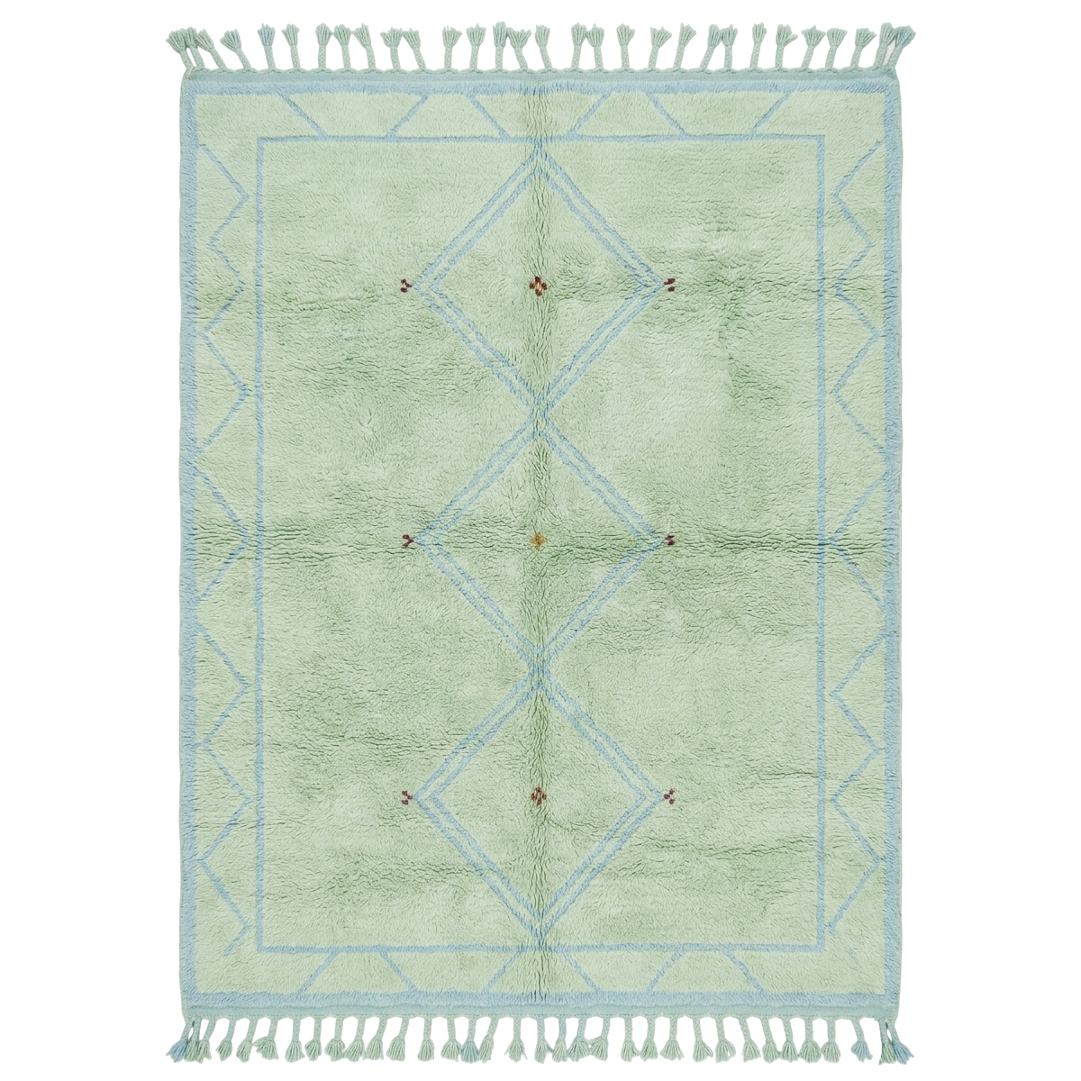 Diamond Dew Moroccan Shag Rug