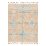 Diamond Shapes  Moroccan Shag Rug