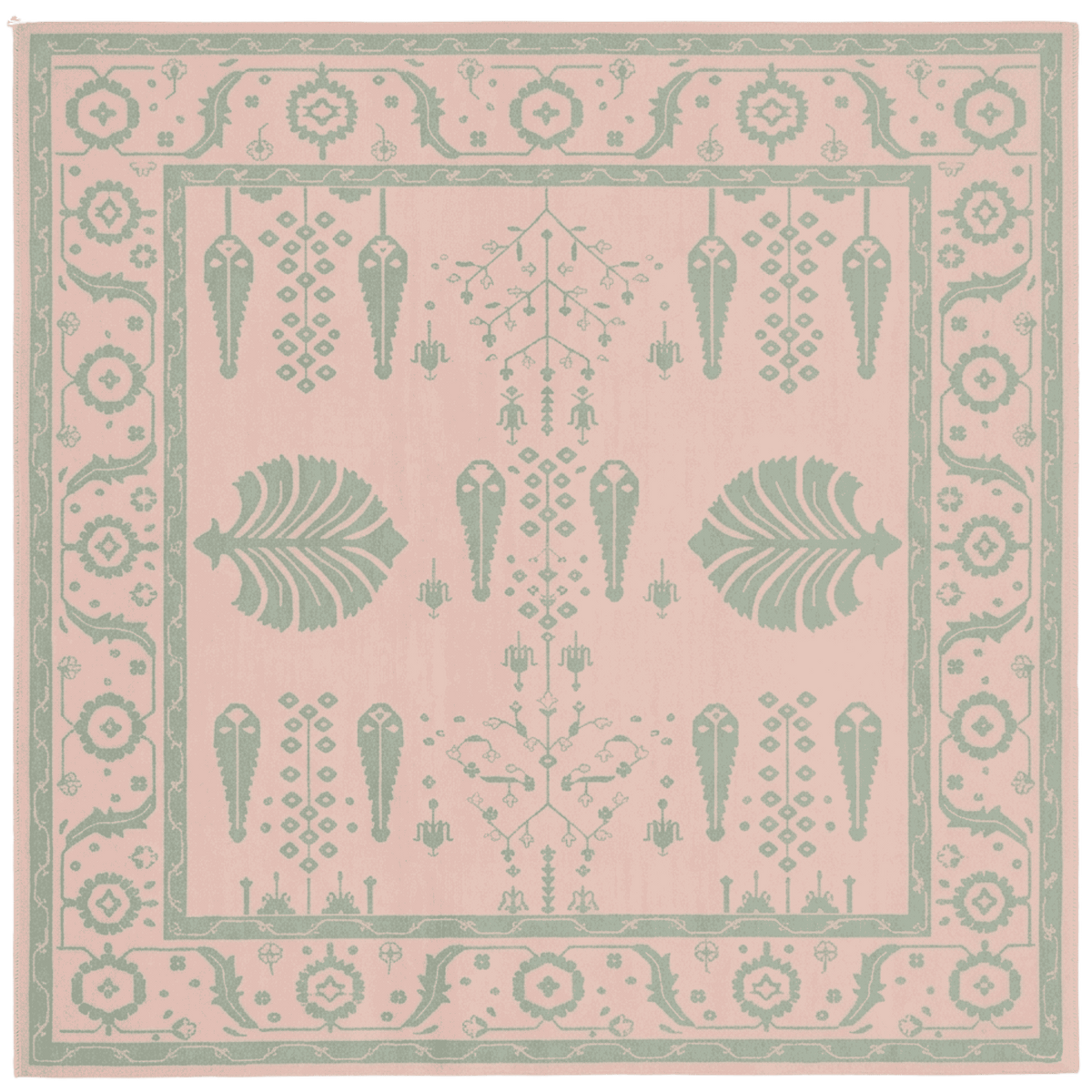 Driftwood Ember Loom Hand Knotted Rug