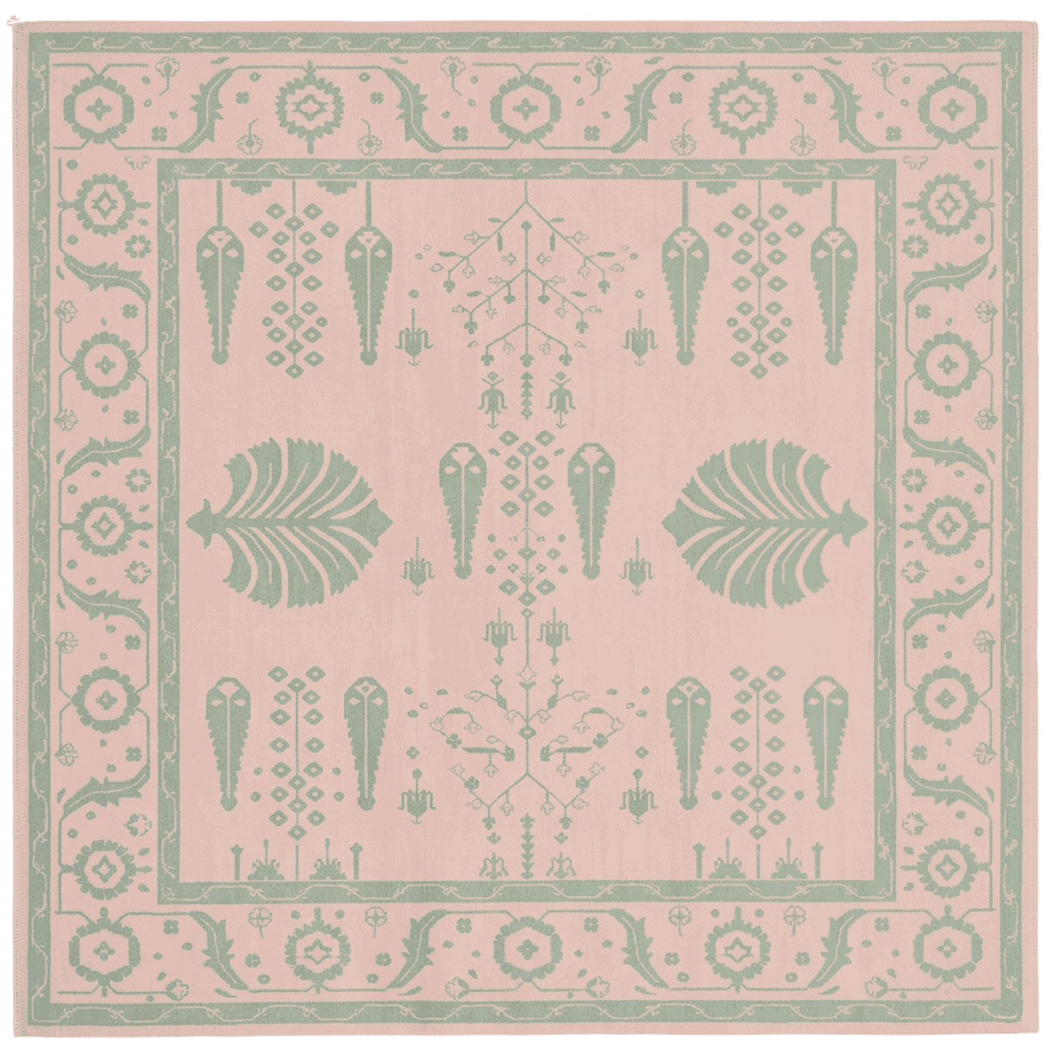 Driftwood Ember Loom Hand Knotted Rug