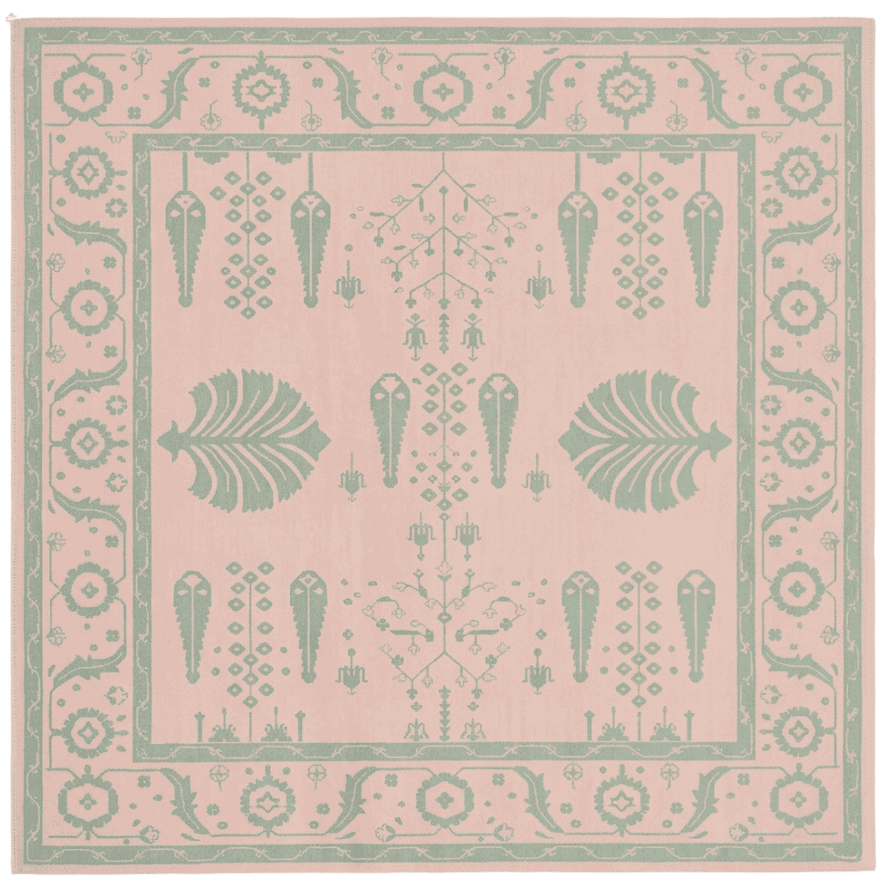 Driftwood Ember Loom Hand Knotted Rug
