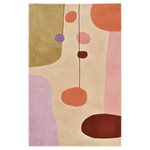 Earthy Kinetic Stone Hand Tufted Wool Rug 