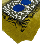 Edged Valley of the Suns Hand Tufted Wool Rug - Chartreuse - MAIA HOMES