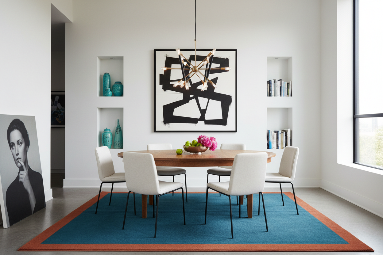 Elysian Veil Hand Tufted Wool Rug