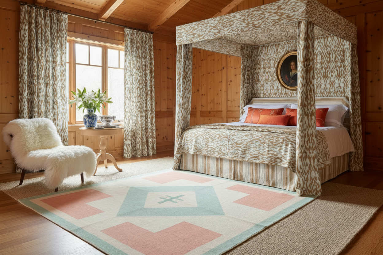 Ember Earth Memory Hand Knotted Rug