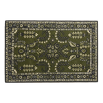 Emerald Peacock Parterre Hand Tufted Wool Rug - alternate view