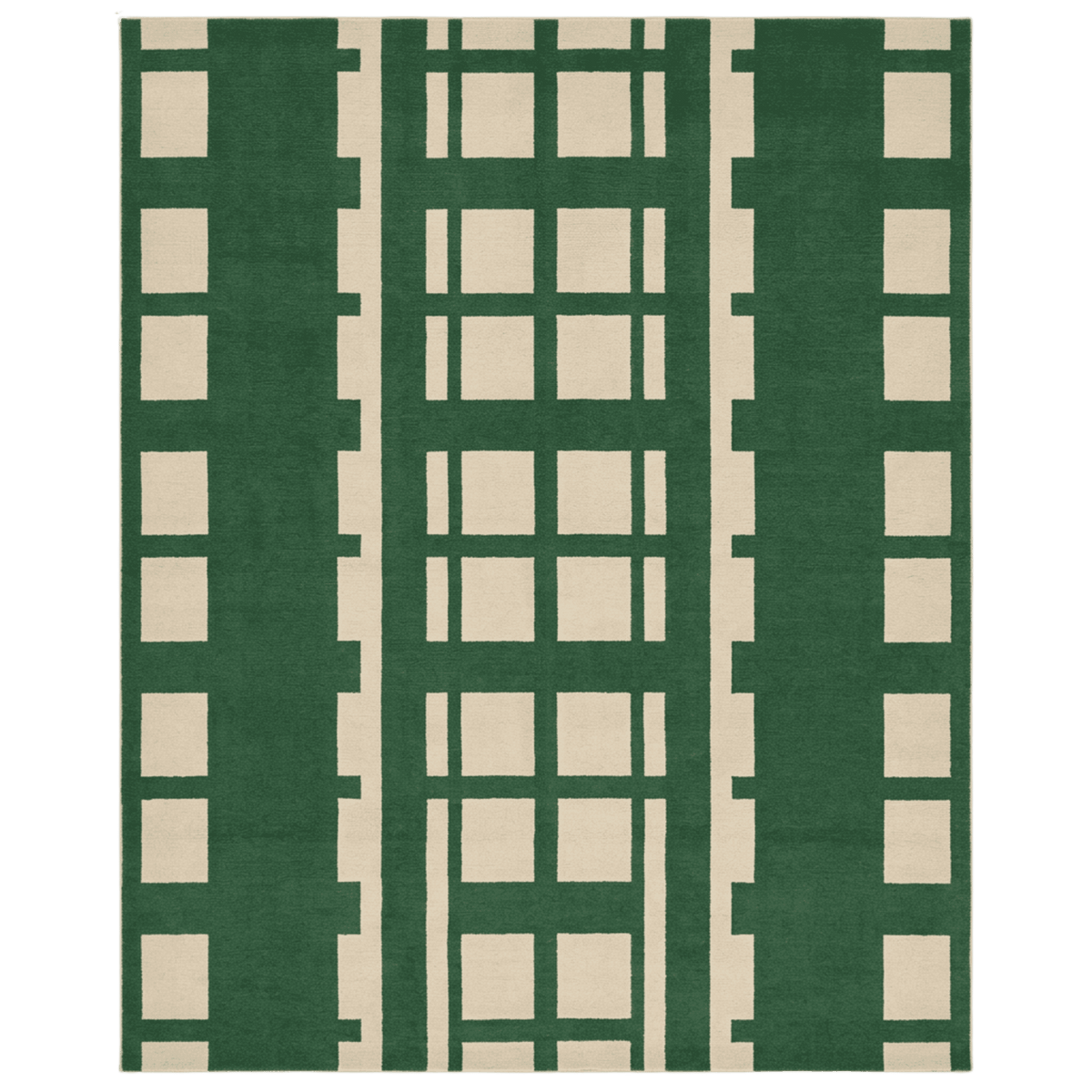 Emerald Citadel Hand Knotted Rug