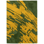 Emerald Woven Serenity Hand Tufted Wool Rug