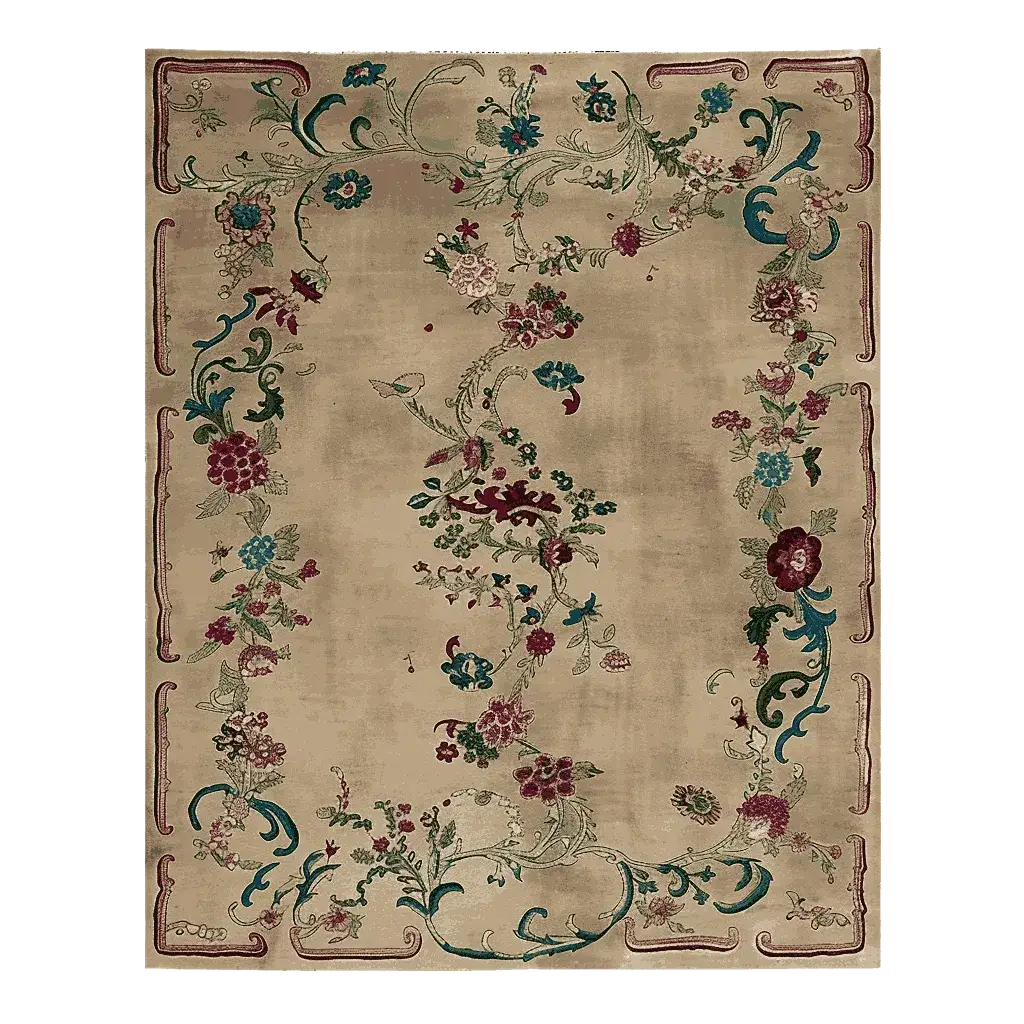Empire Blossom Hand Knotted Rug