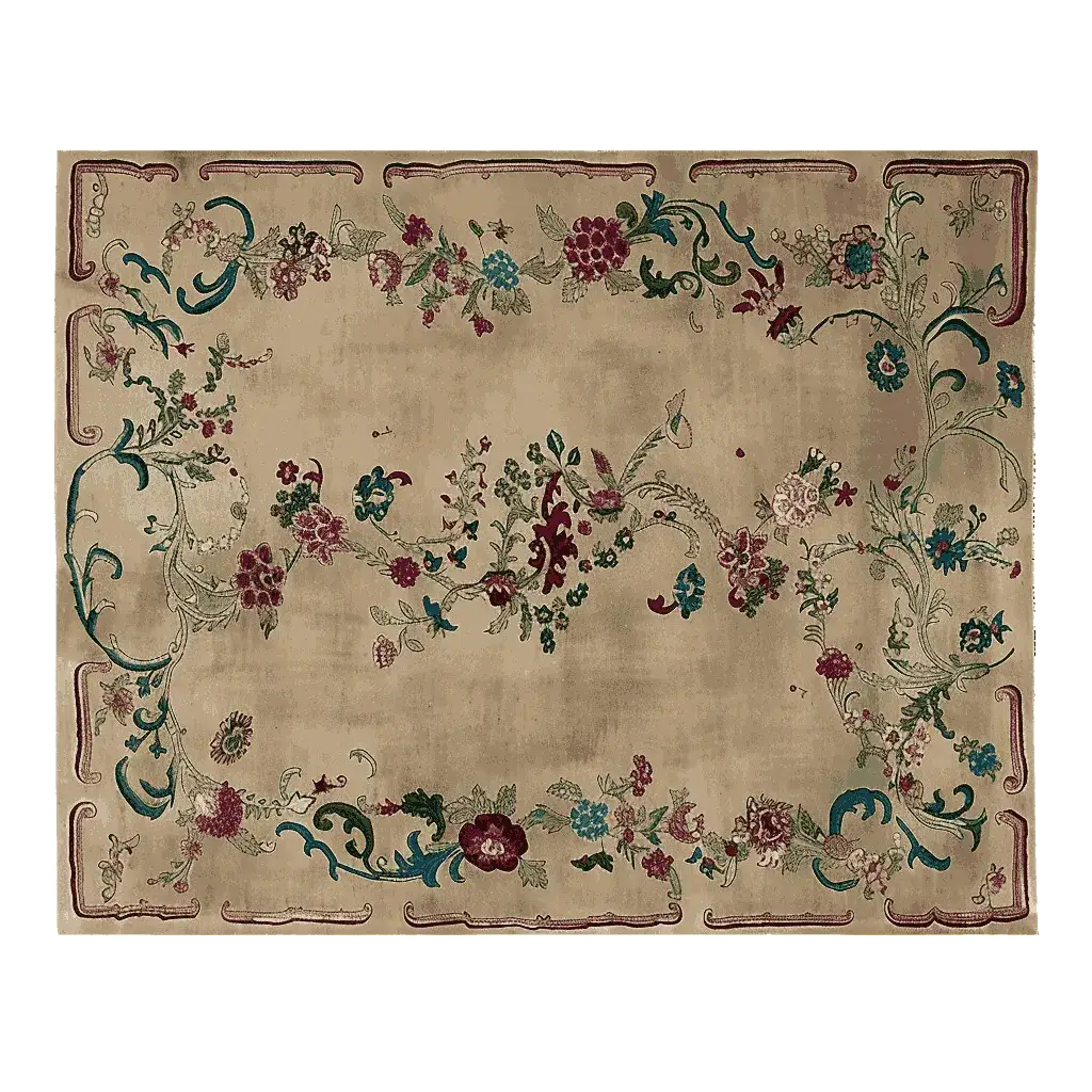 Empire Blossom Hand Knotted Rug