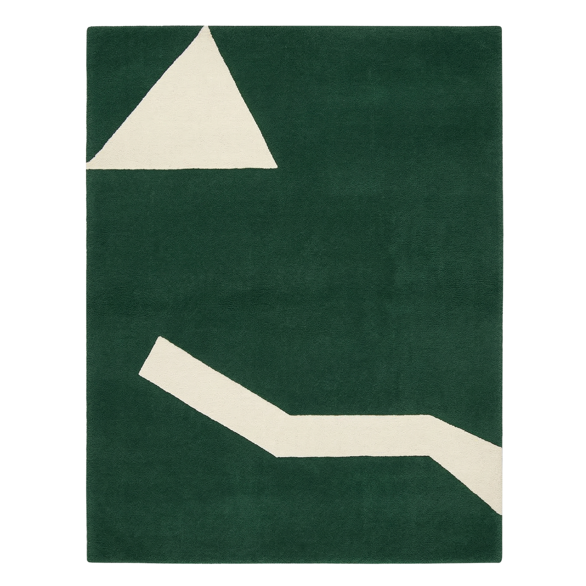 Evergreen Peak Path Hand Tufted Wool Rug 