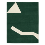Evergreen Peak Path Hand Tufted Wool Rug 