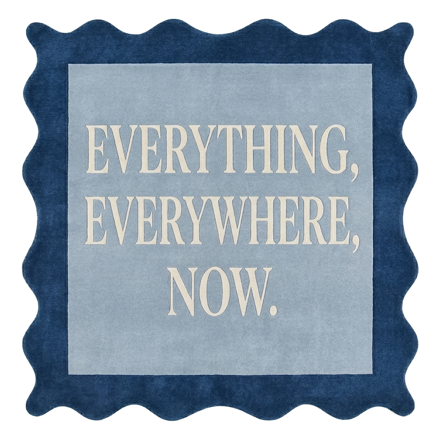 Everything Everywhere Now Square Hand Tufted Wool Rug