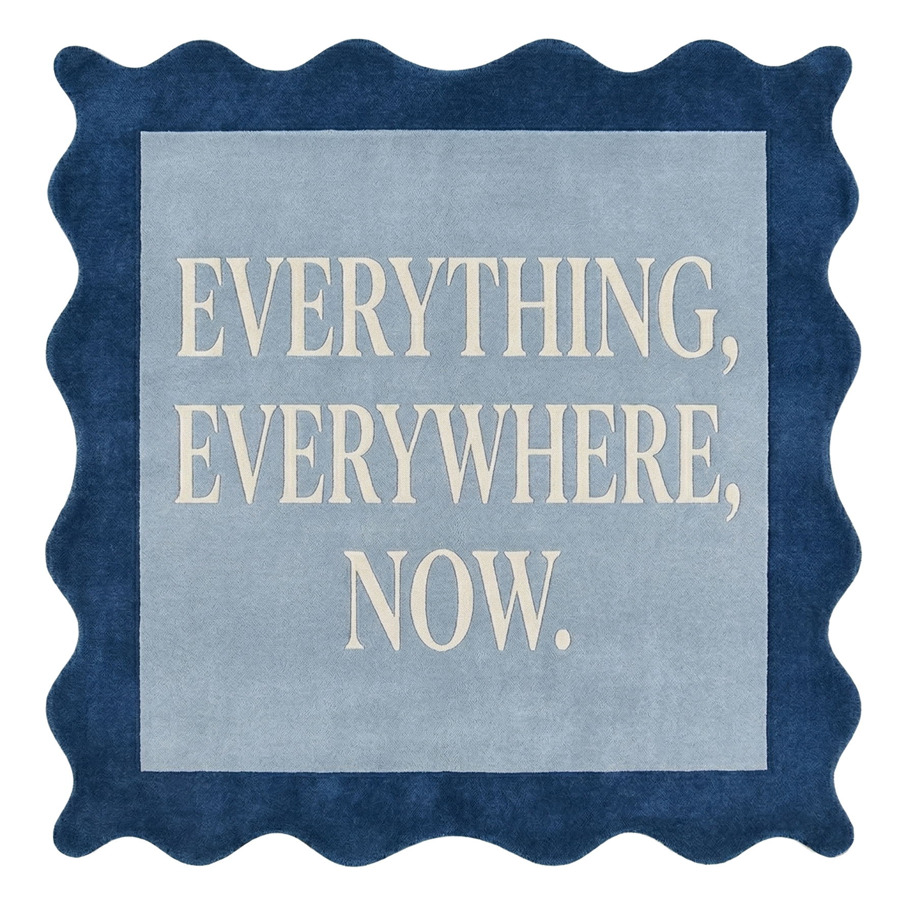 Everything Everywhere Now Square Hand Tufted Wool Rug