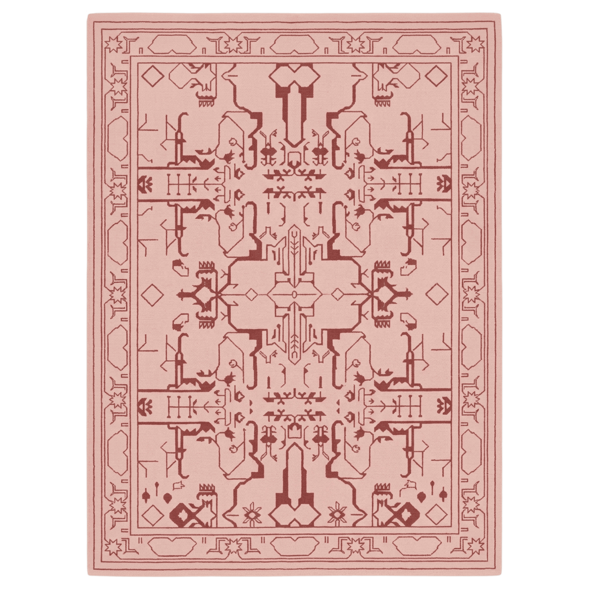 Fawn Velvet Shimmer Hand Knotted Rug