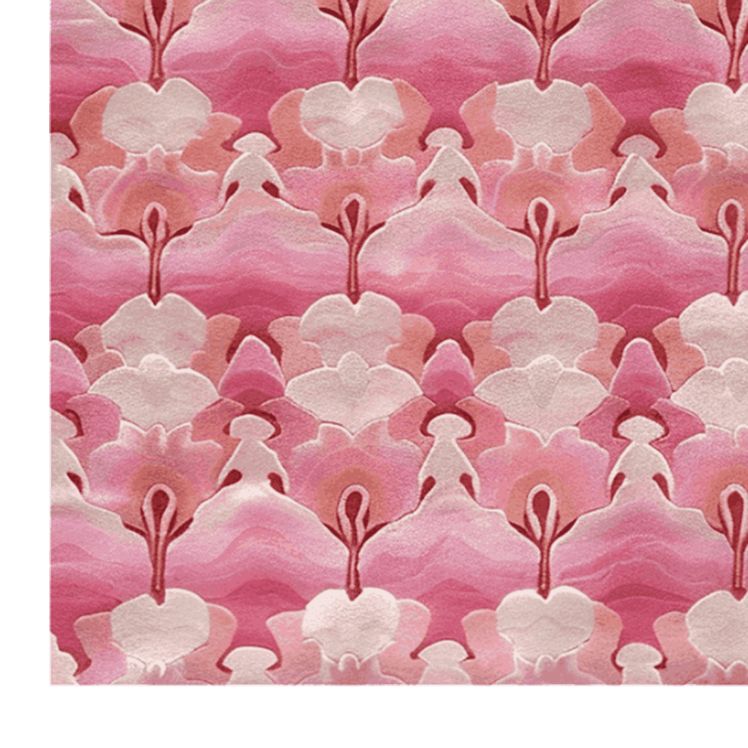 Floral Whisper Hand Tufted Rug