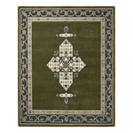 Forest Nomad Compass Hand Tufted Wool Rug