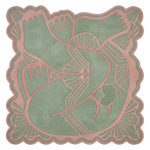 Garden Layout Hand Tufted Wool Rug 