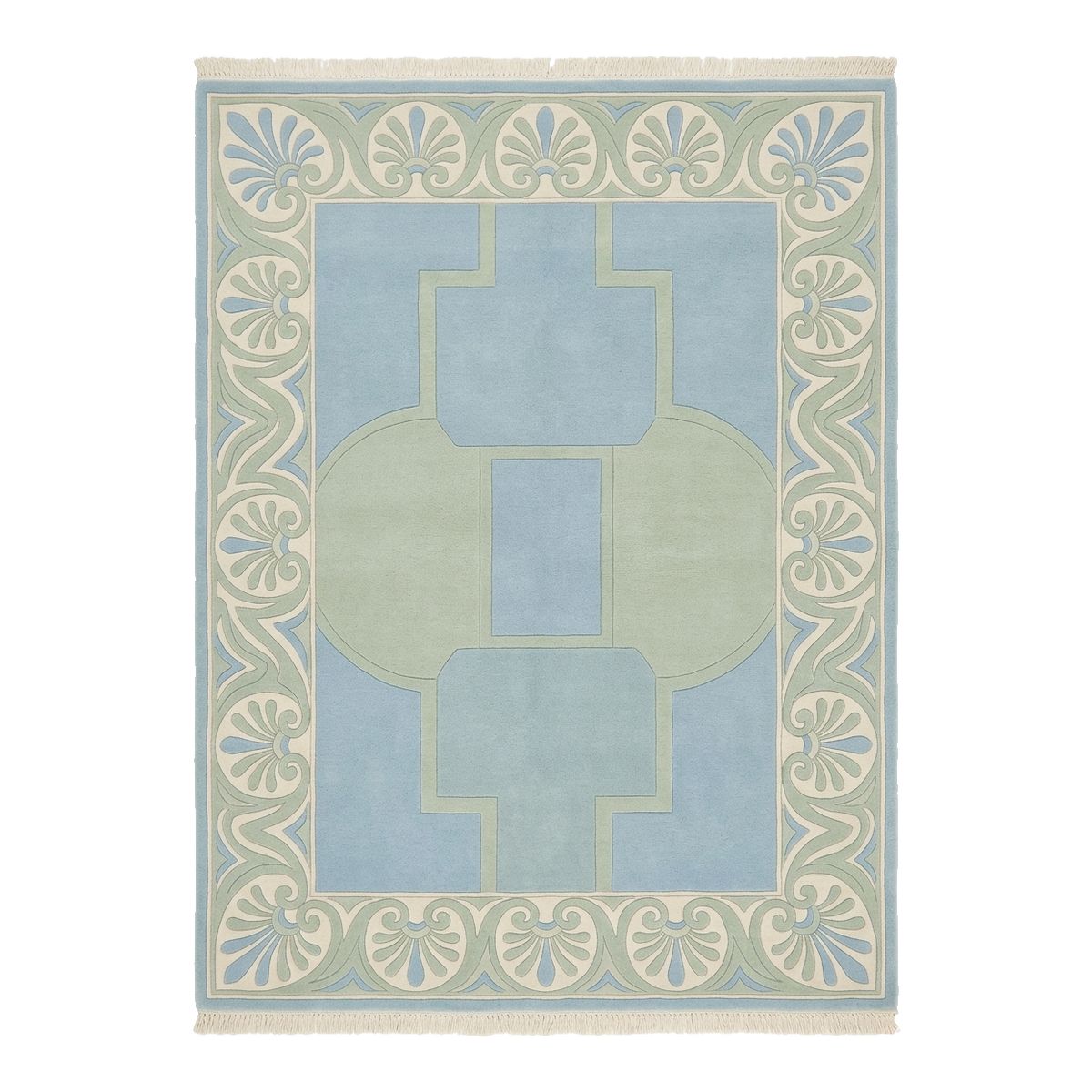Gatsby’s Pavilion Geometric Hand Knotted Rug