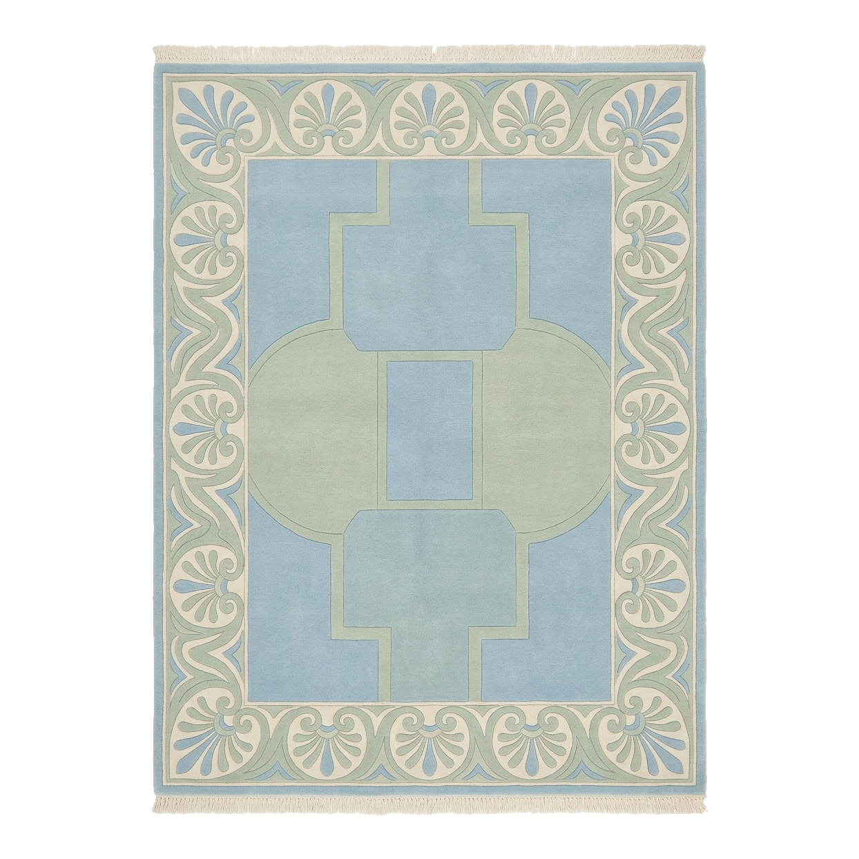 Gatsby’s Pavilion Geometric Hand Knotted Rug