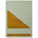 Gold Dynamic Hand Tufted Wool Rug