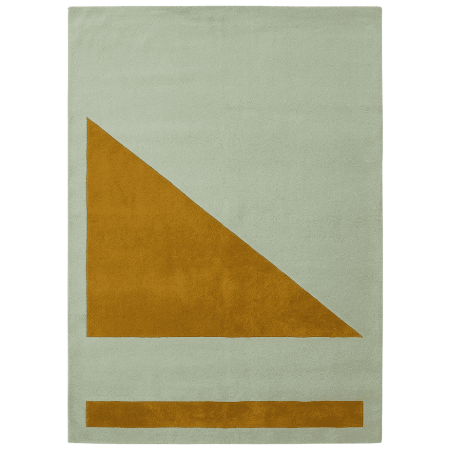Gold Dynamic Hand Tufted Wool Rug