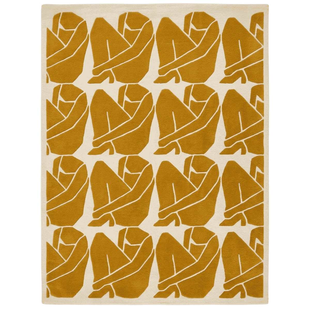 Golden Girls Hand Tufted Wool Rug