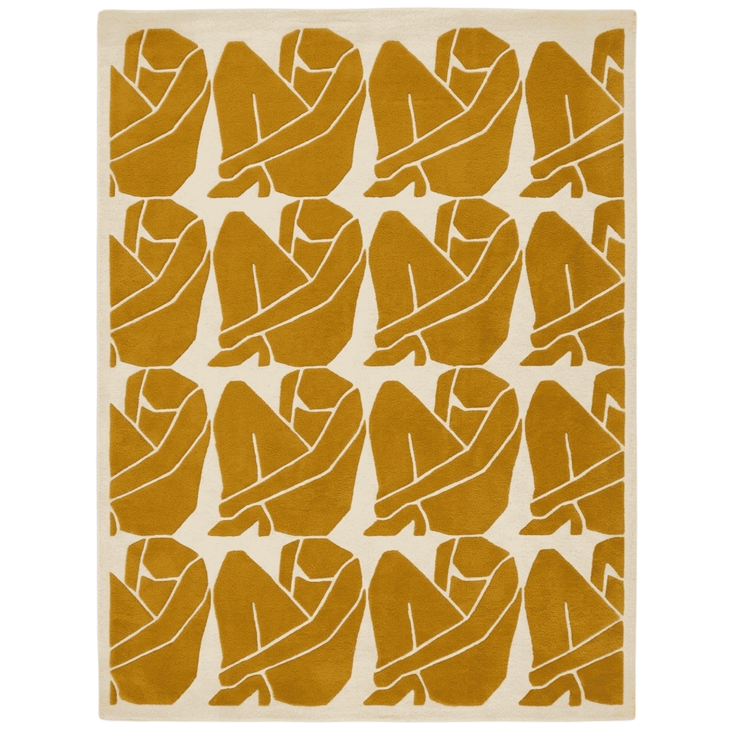 Golden Girls Hand Tufted Wool Rug