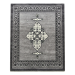 Graphite Nomad Star Hand Tufted Wool Rug