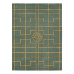 Grid Lines Hand Tufted Wool Rug