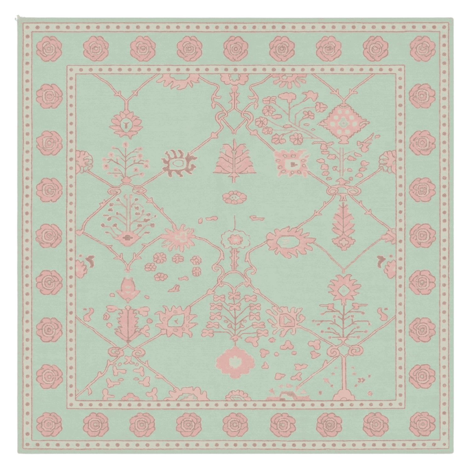Heather Monsoon Weave Hand Knotted Rug