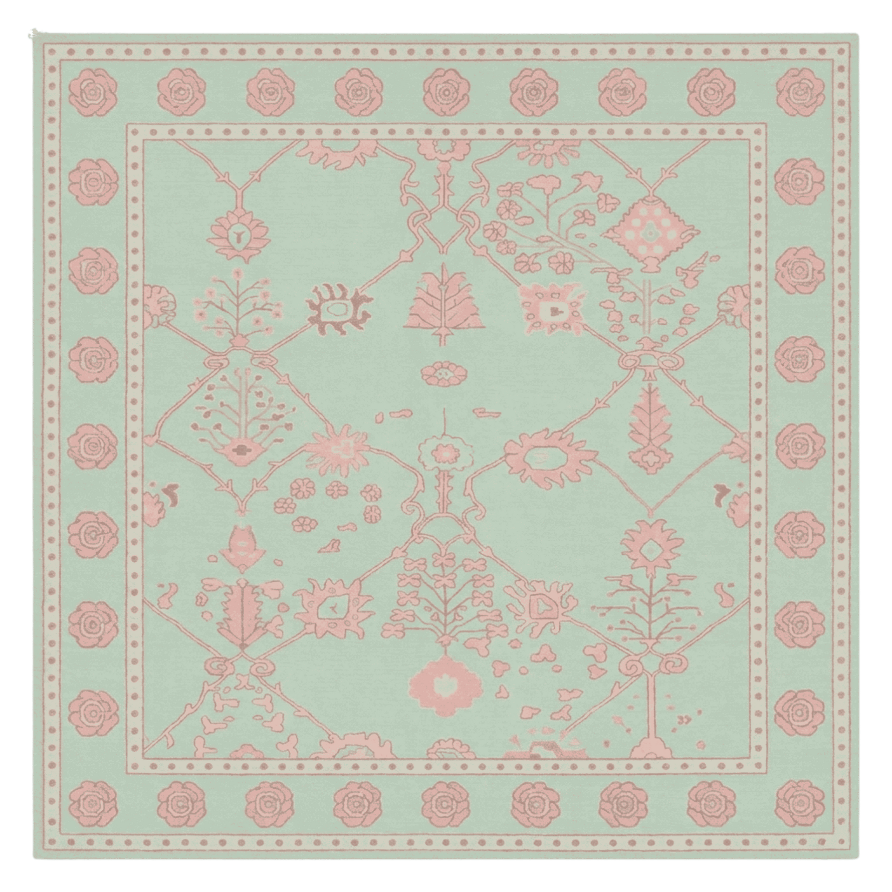 Heather Monsoon Weave Hand Knotted Rug