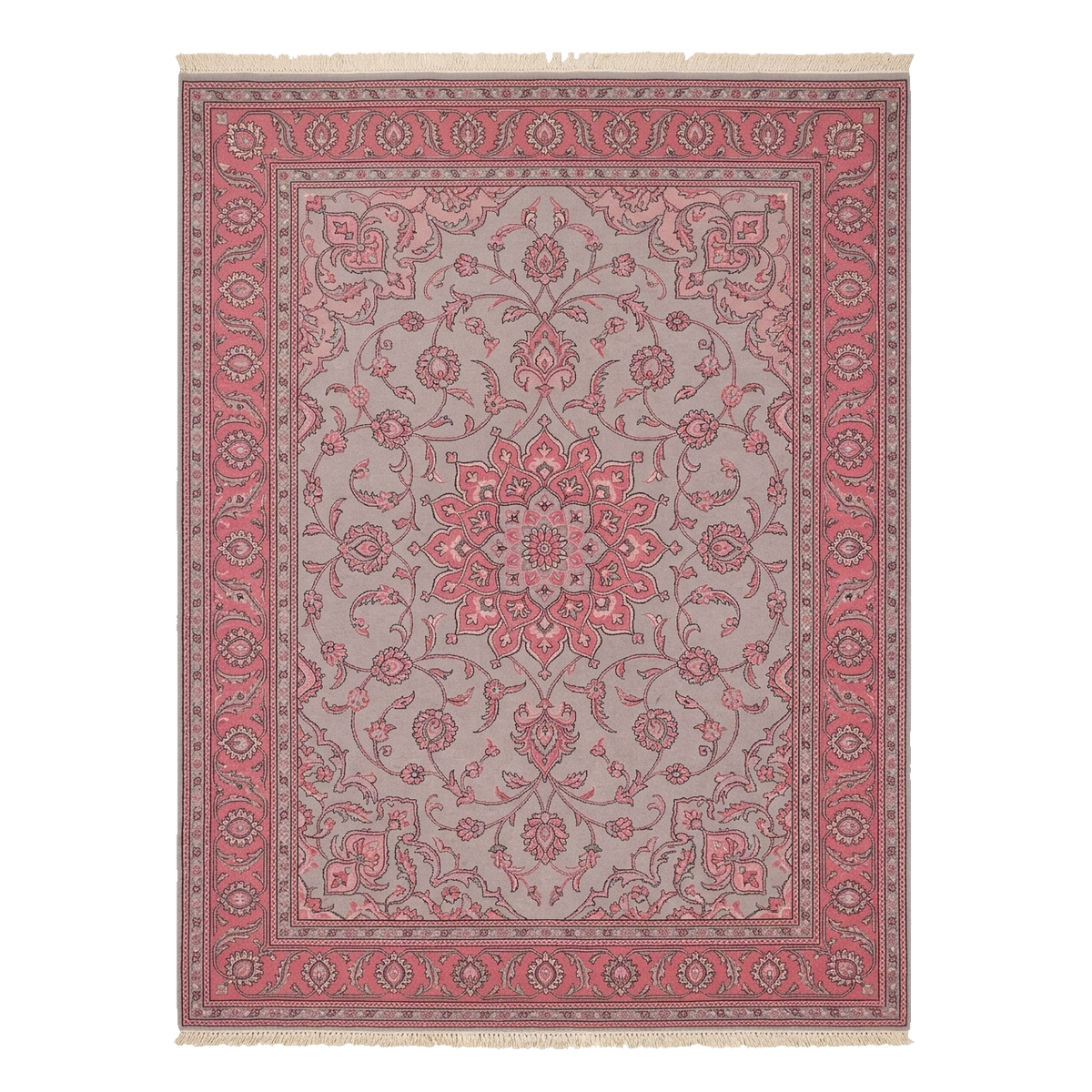 Heritage Pattern Hand Knotted Rug 