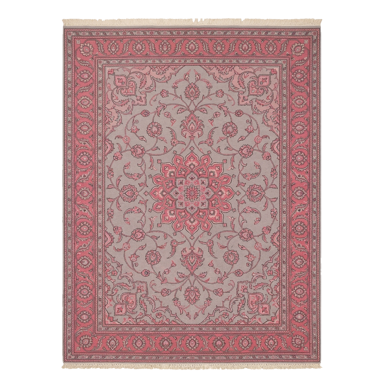 Heritage Pattern Hand Knotted Rug 