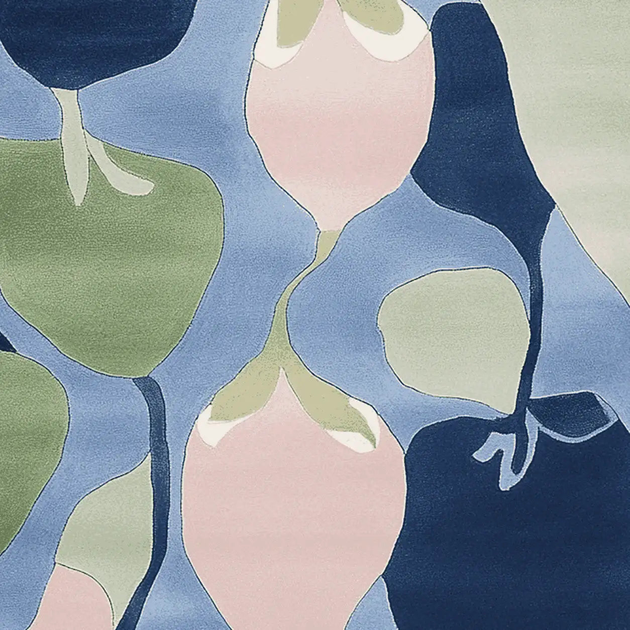 Hidden Among Blossoms Hand Tufted Rug