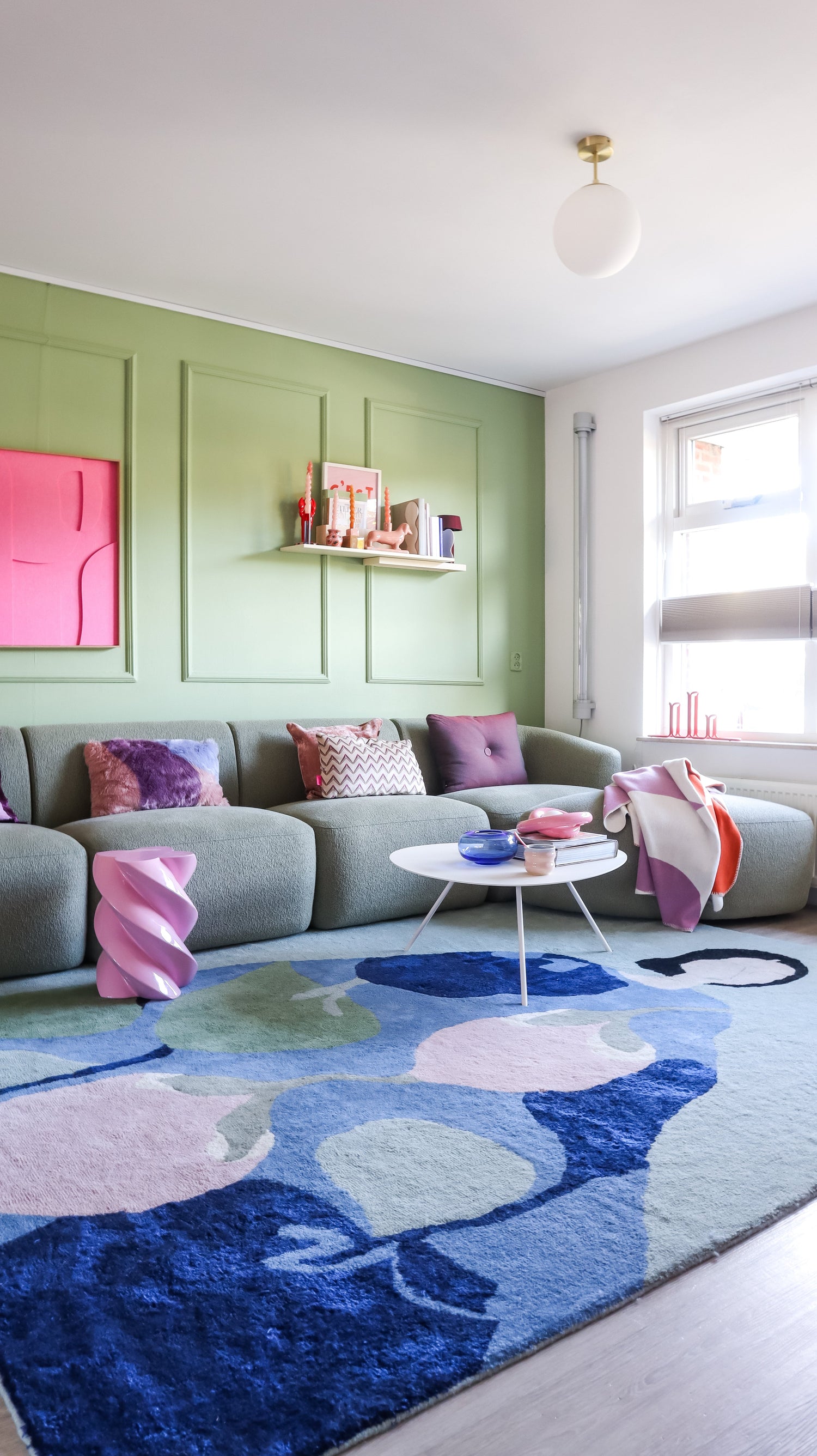 Hidden Among Blossoms Hand Tufted Rug