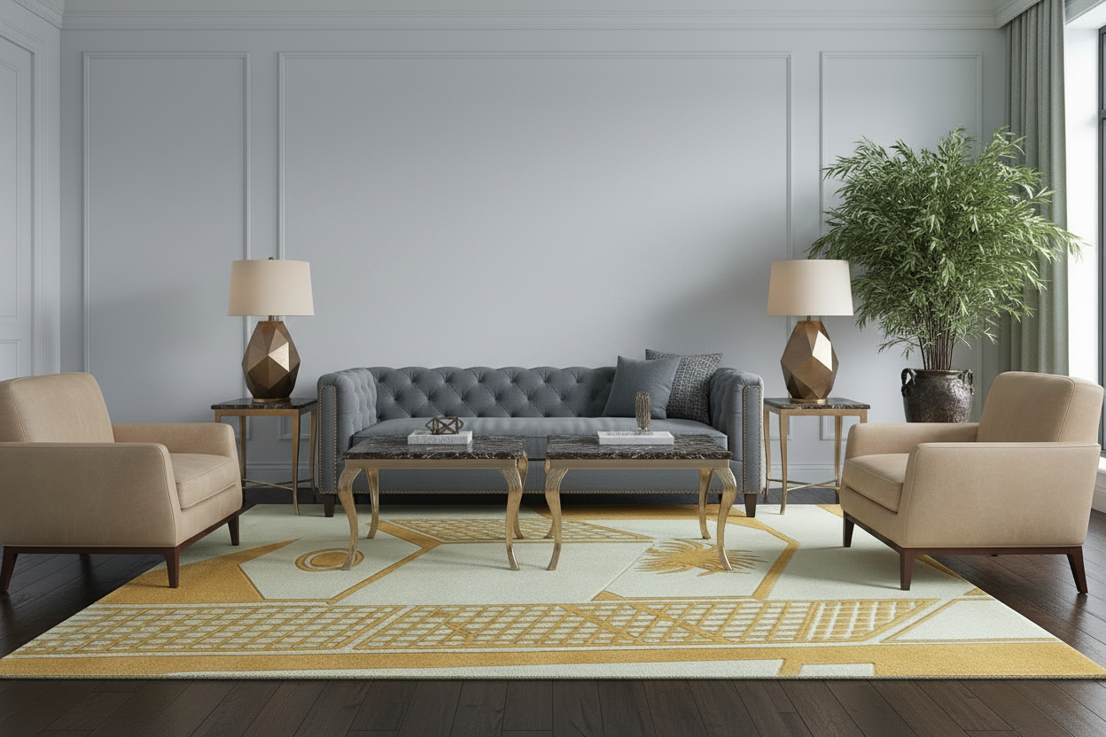 Hollywood Peak Hand Tufted Wool Rug
