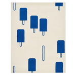 Ice Icecream Motif Hand Tufted Wool Rug 