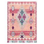 Ikat Sunset Moroccan Shag Rug