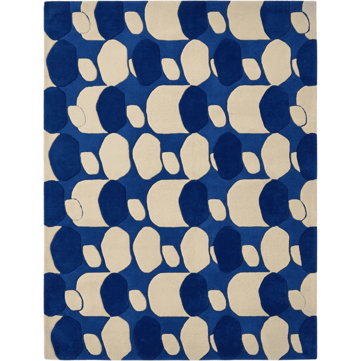 Indigo Mountain Whisper Hand Tufted Wool Rug
