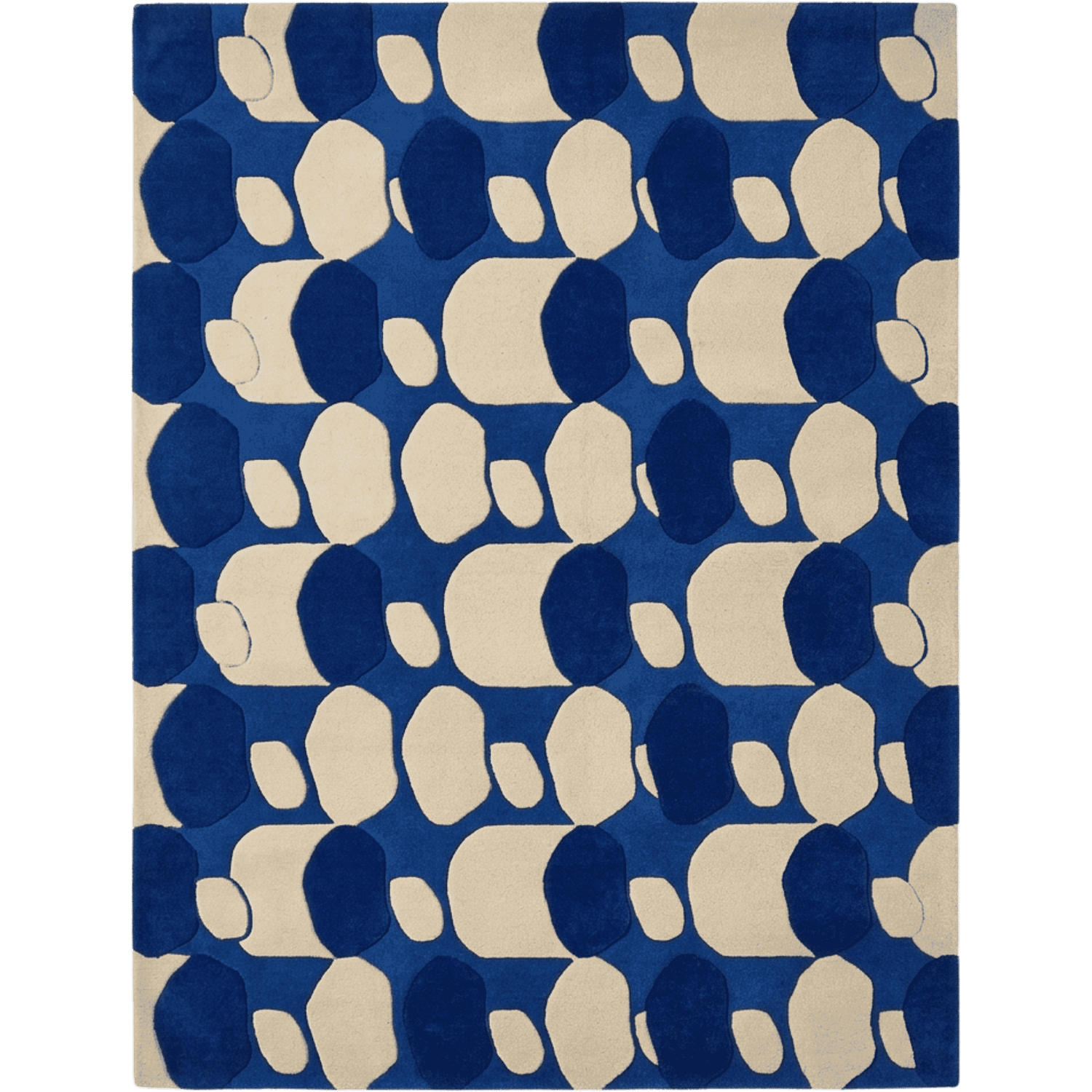 Indigo Mountain Whisper Hand Tufted Wool Rug
