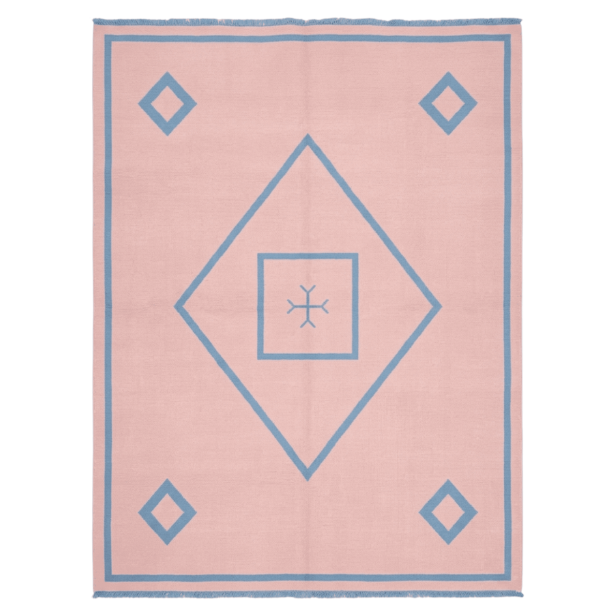 Indigo Woven Solace Hand Knotted Rug