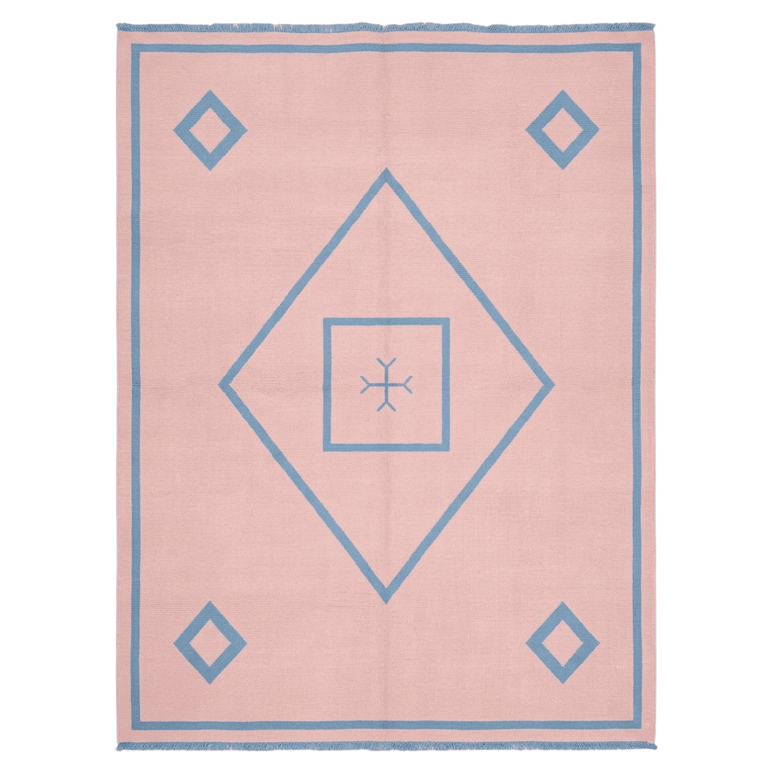 Indigo Woven Solace Hand Knotted Rug