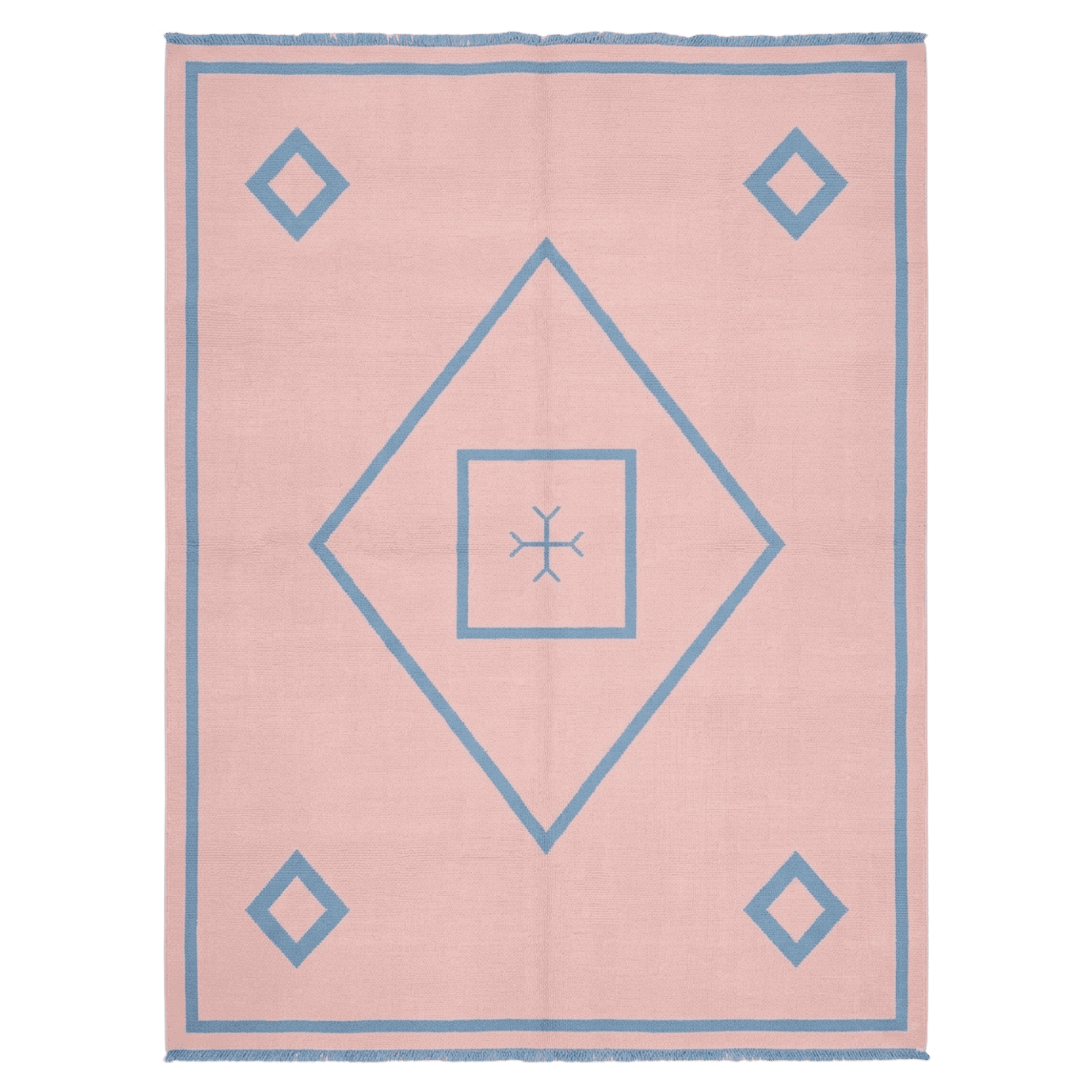 Indigo Woven Solace Hand Knotted Rug