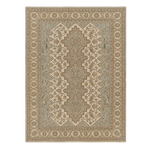 Ivory Oasis Hand Knotted Rug
