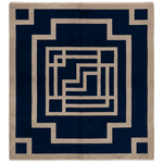 Labyrinthine Empire Hand Knotted Rug